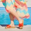 Bailey: Coral Red Leather sold by Sole Bliss