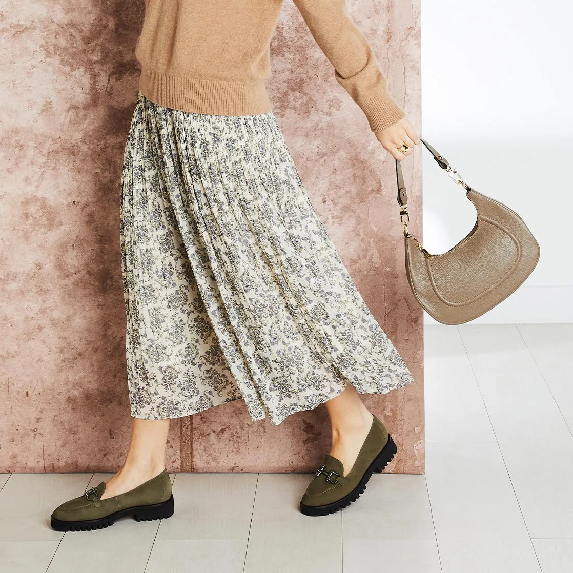 Terri: Khaki Suede sold by Sole Bliss product image thumbnail 2