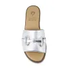 Bardot: Silver Leather sold by Sole Bliss