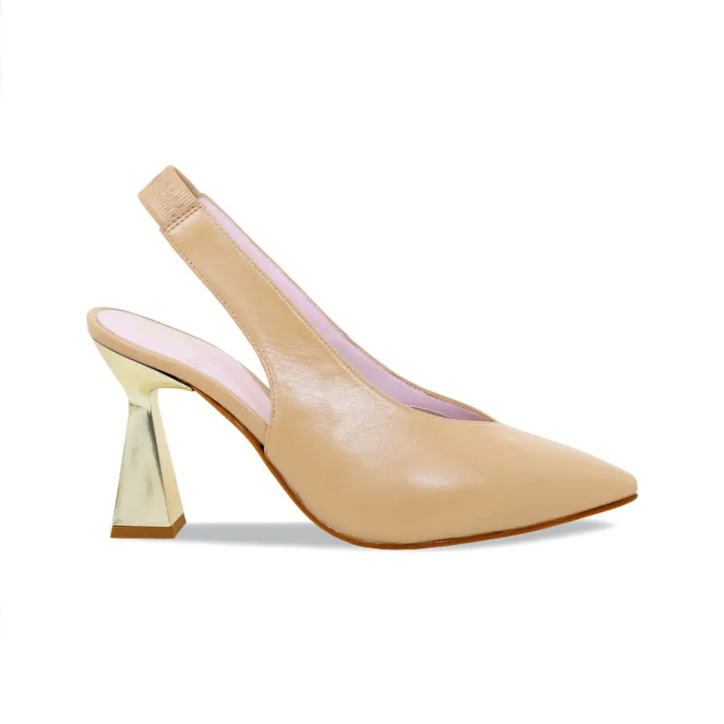 Eden: Nude Leather sold by Sole Bliss