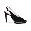 Gina: Black Suede sold by Sole Bliss
