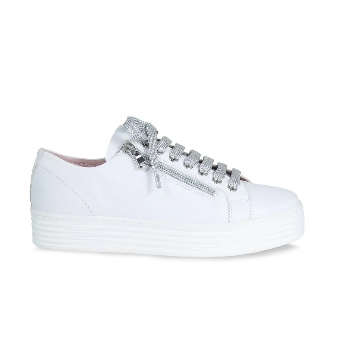 Hero: White Leather sold by Sole Bliss
