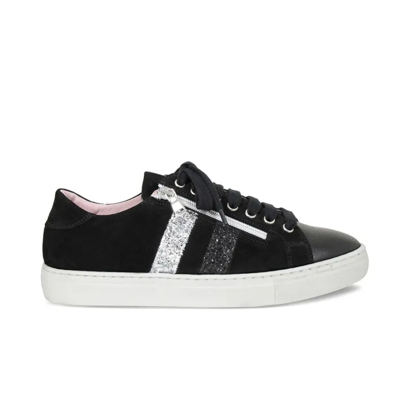 Sprint: Black Leather & Suede sold by Sole Bliss