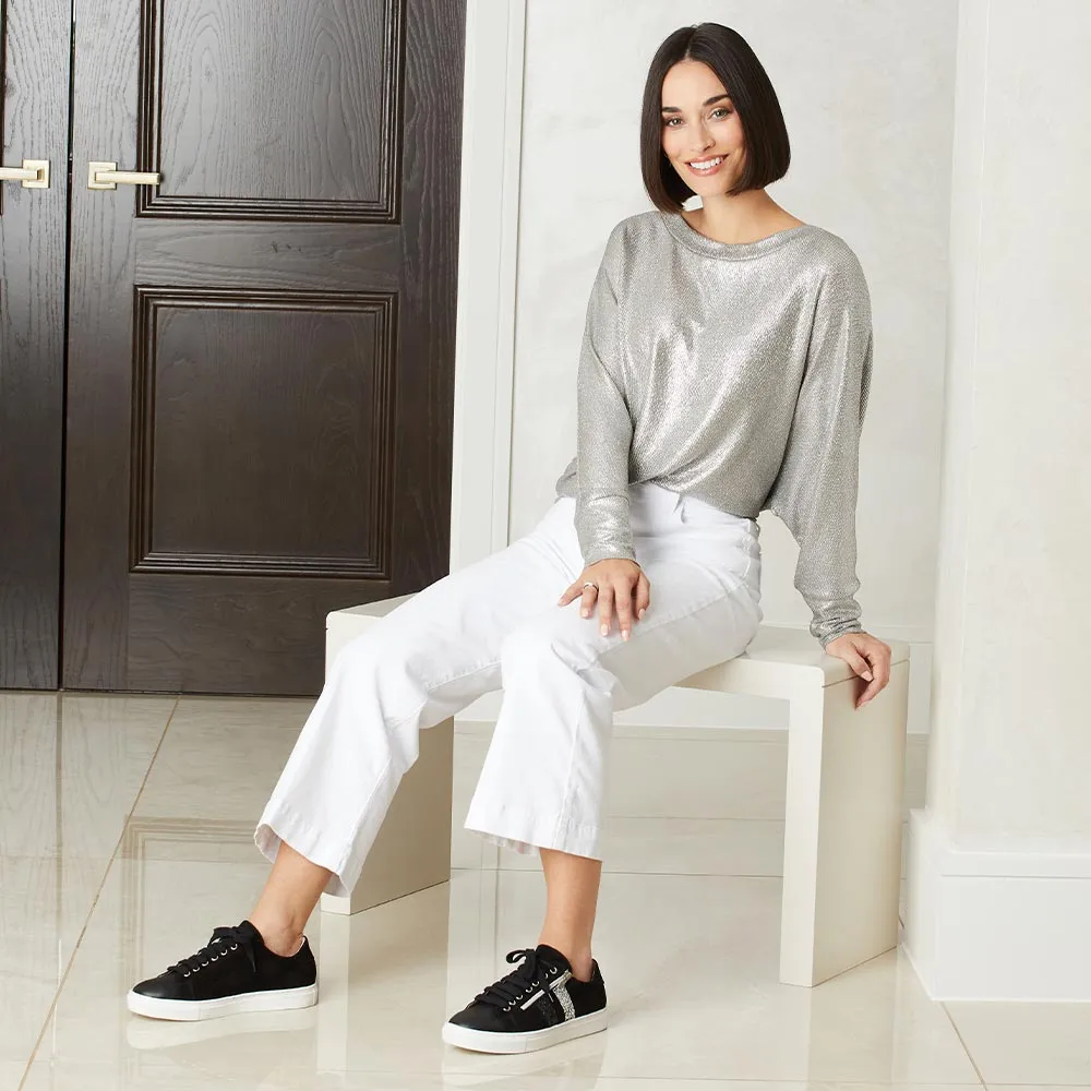 Sprint: Black Leather & Suede sold by Sole Bliss product image thumbnail 2