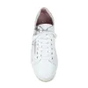 Disco: White Leather & Silver sold by Sole Bliss
