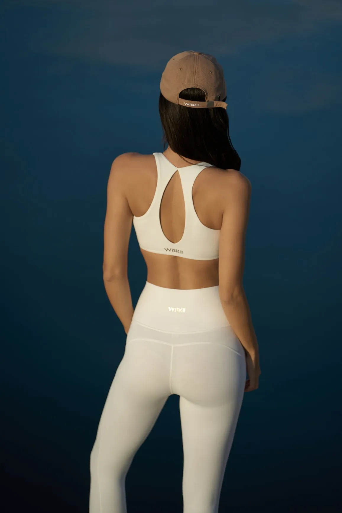 WISKII Ruched Sports Bra sold by WISKII Active product image thumbnail 2