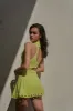 V-waist Laser Cut Tennis Skirt sold by WISKII Active