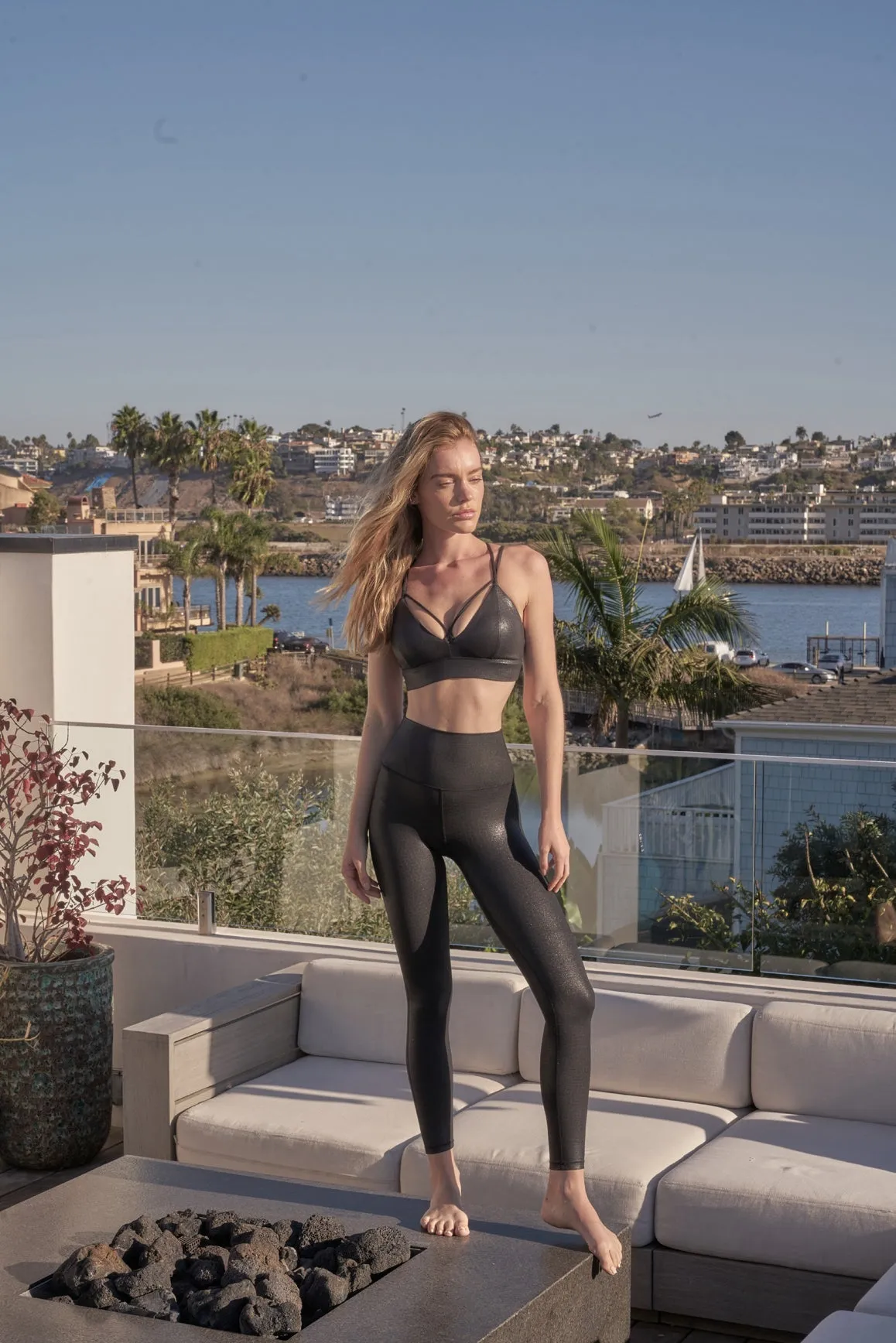 Faux Leather High-waist Training Legging sold by WISKII Active