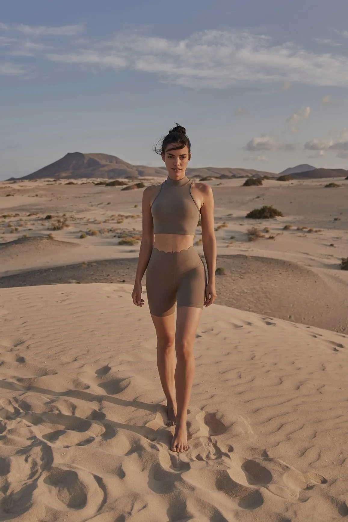 Diamond Cutout Mock Neck Bra sold by WISKII Active product image thumbnail 3