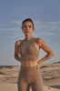 Diamond Cutout Mock Neck Bra sold by WISKII Active