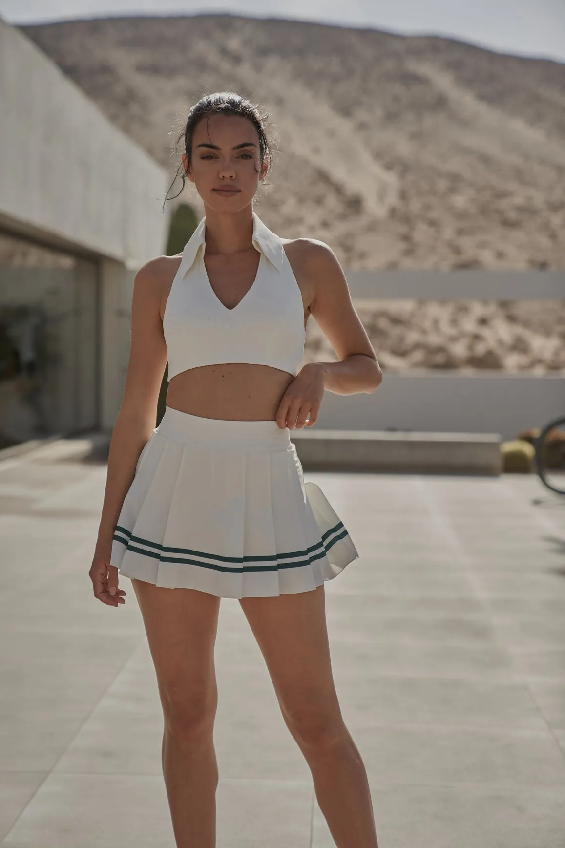 Varsity Two-Piece Tennis Set sold by WISKII Active product image thumbnail 5