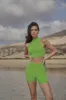 Diamond Cutout Mock Neck Bra sold by WISKII Active