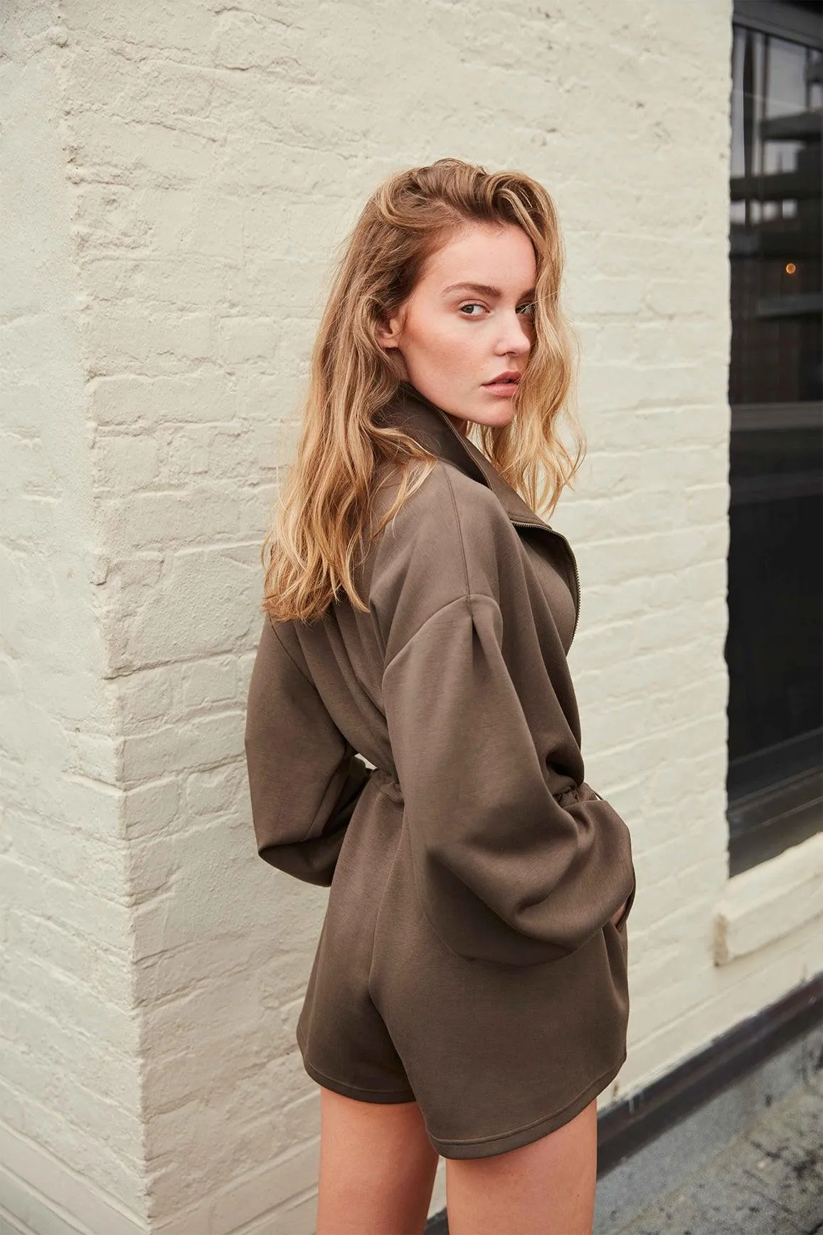 WISKII Long Sleeve Romper sold by WISKII Active product image thumbnail 4