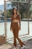 High Waist Flare Split-Leg Legging sold by WISKII Active