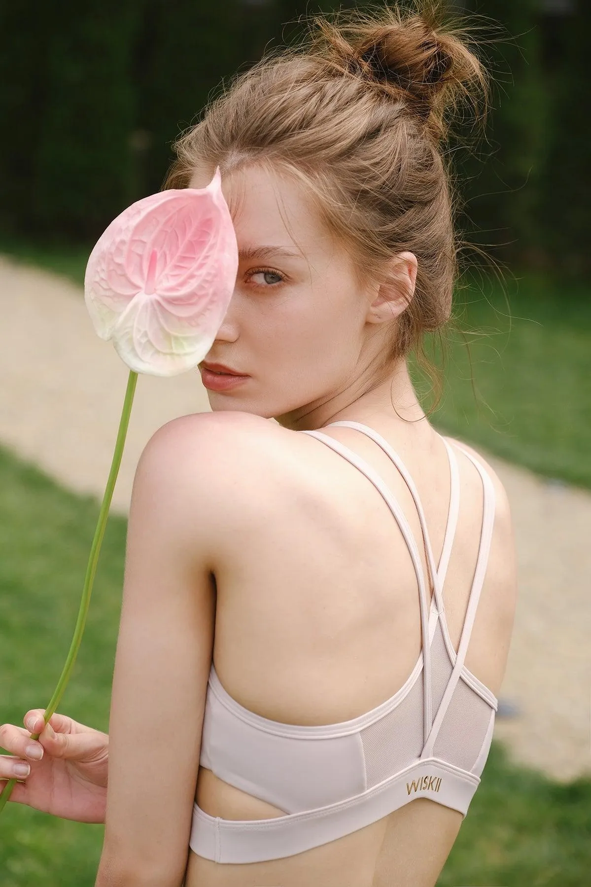 Flex Strappy Sports Bra sold by WISKII Active product image thumbnail 2