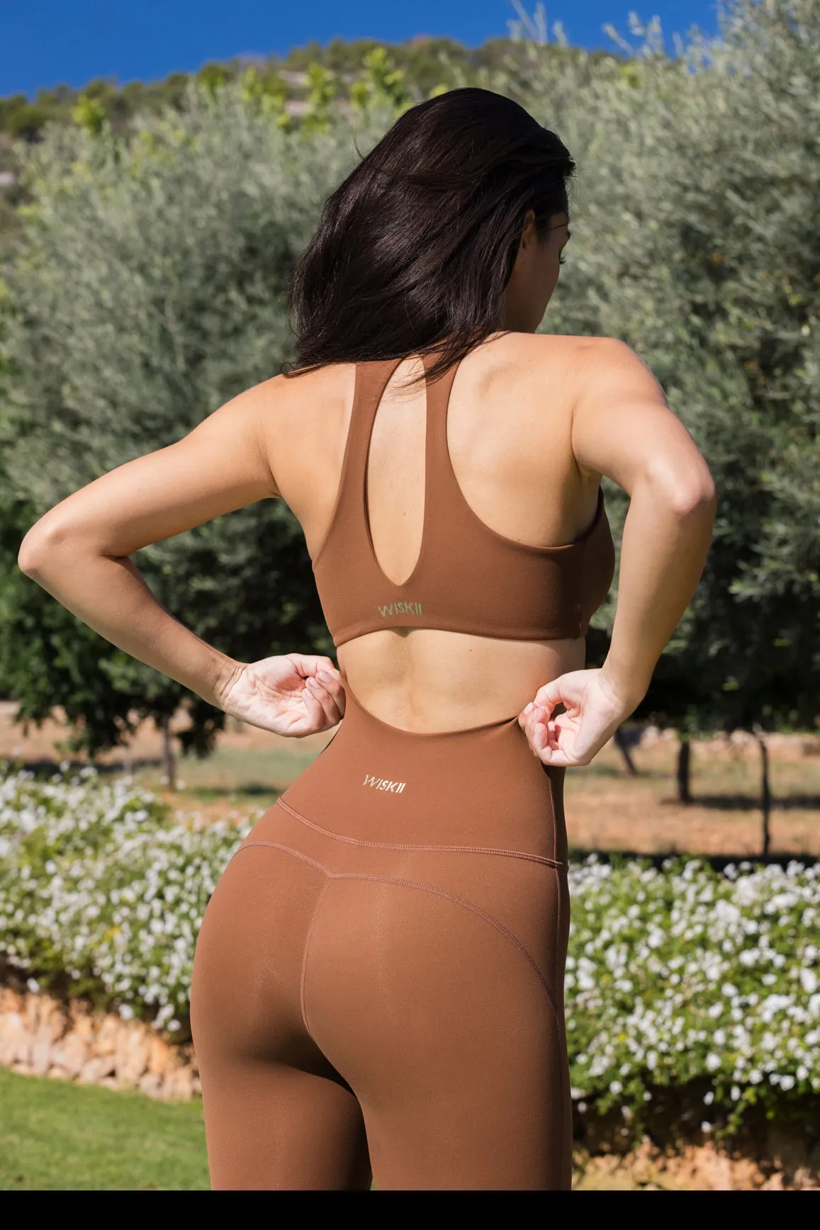 Twist-Front Everyday Bra sold by WISKII Active product image thumbnail 2