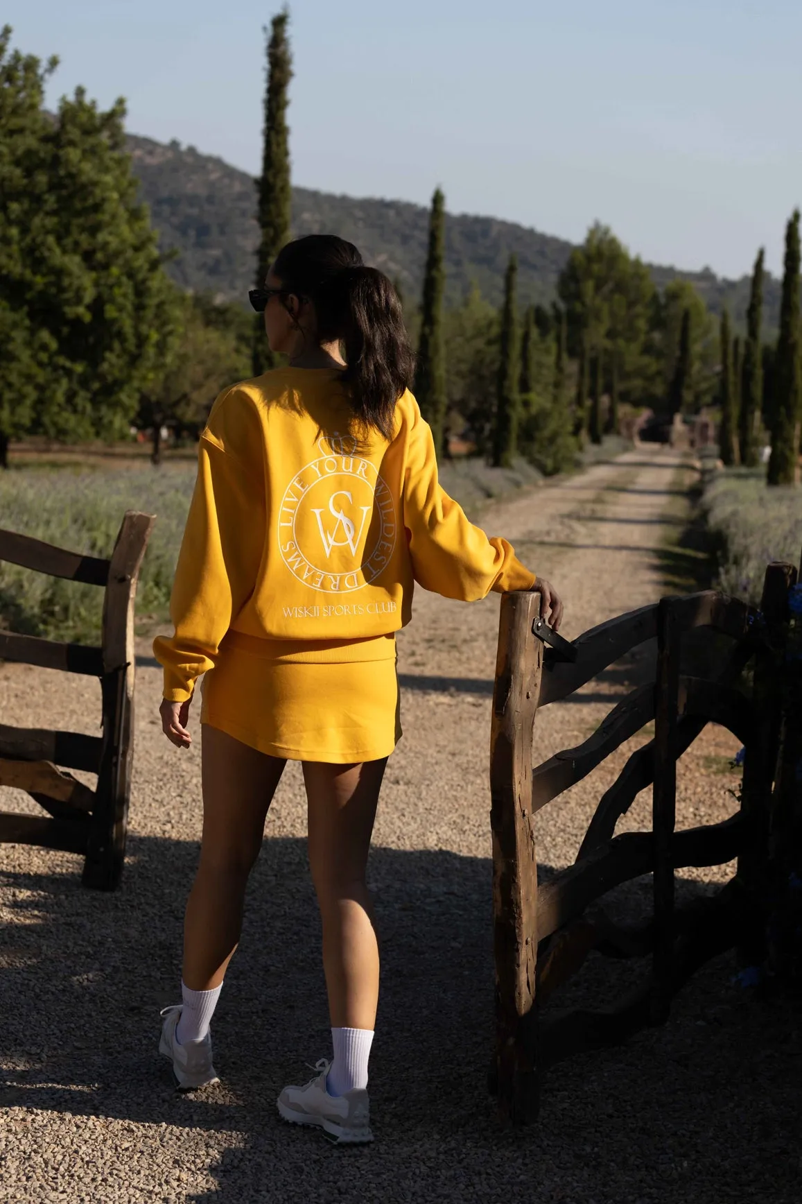 Stylish Ease Mini Sweat Skirt sold by WISKII Active product image thumbnail 2