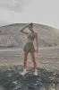 V-waist Laser Cut Tennis Skirt sold by WISKII Active