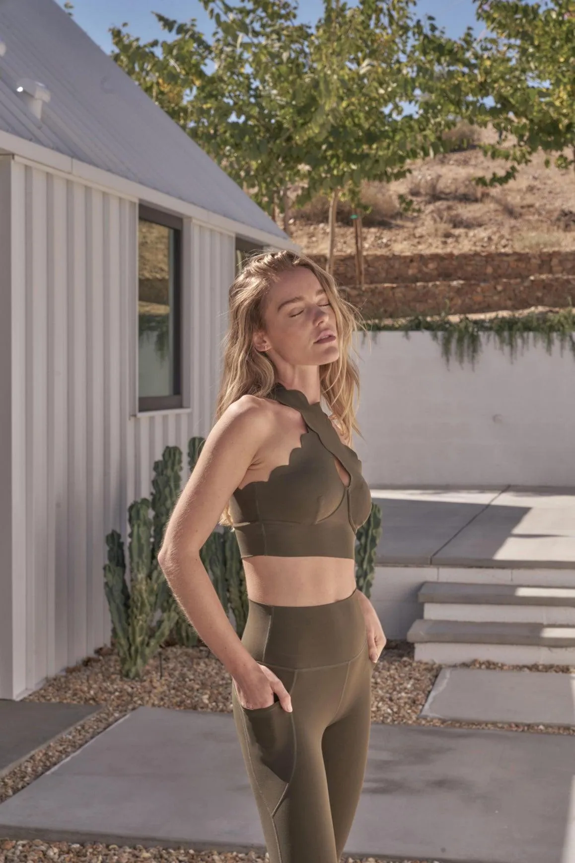 7/8 High-Waist Médano Legging sold by WISKII Active product image thumbnail 4