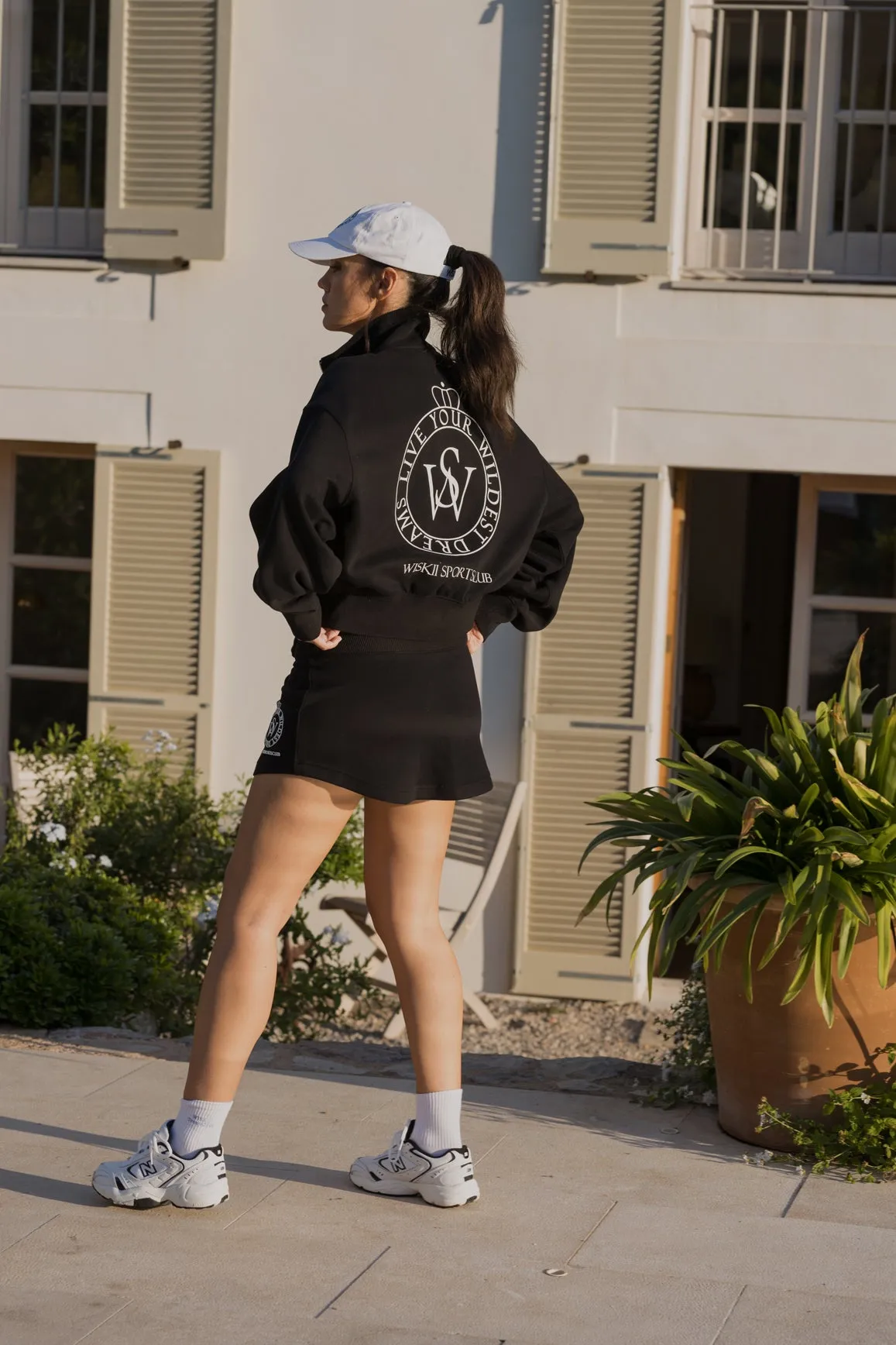 Stylish Ease Mini Sweat Skirt sold by WISKII Active product image thumbnail 5