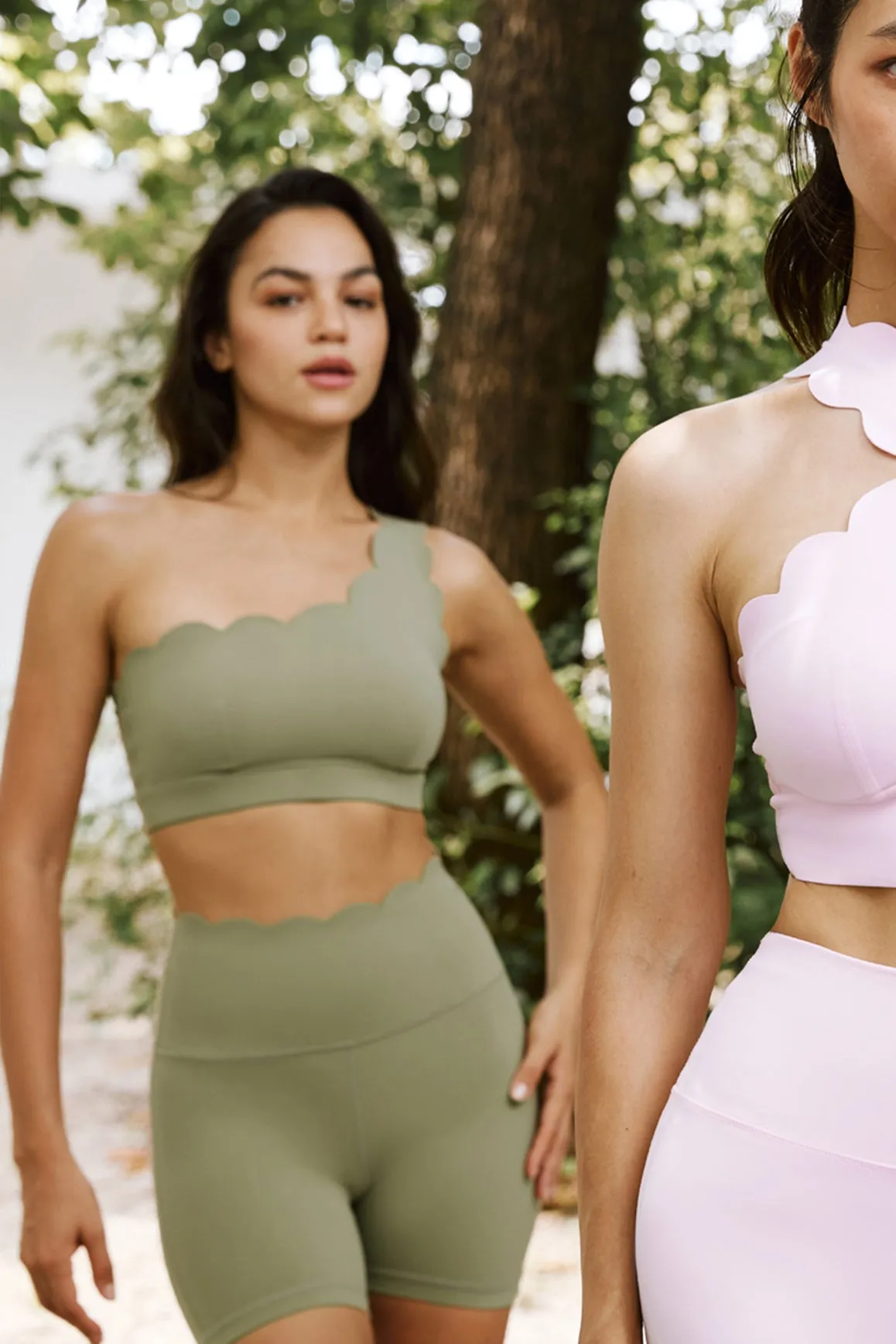 Dynamic One Shoulder Sports Bra sold by WISKII Active product image thumbnail 5