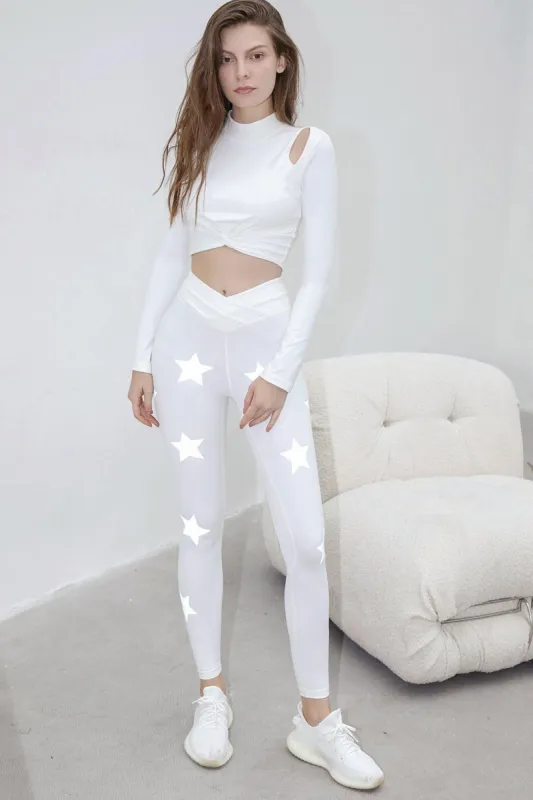 WISKII Static Reflective Leggings sold by WISKII Active