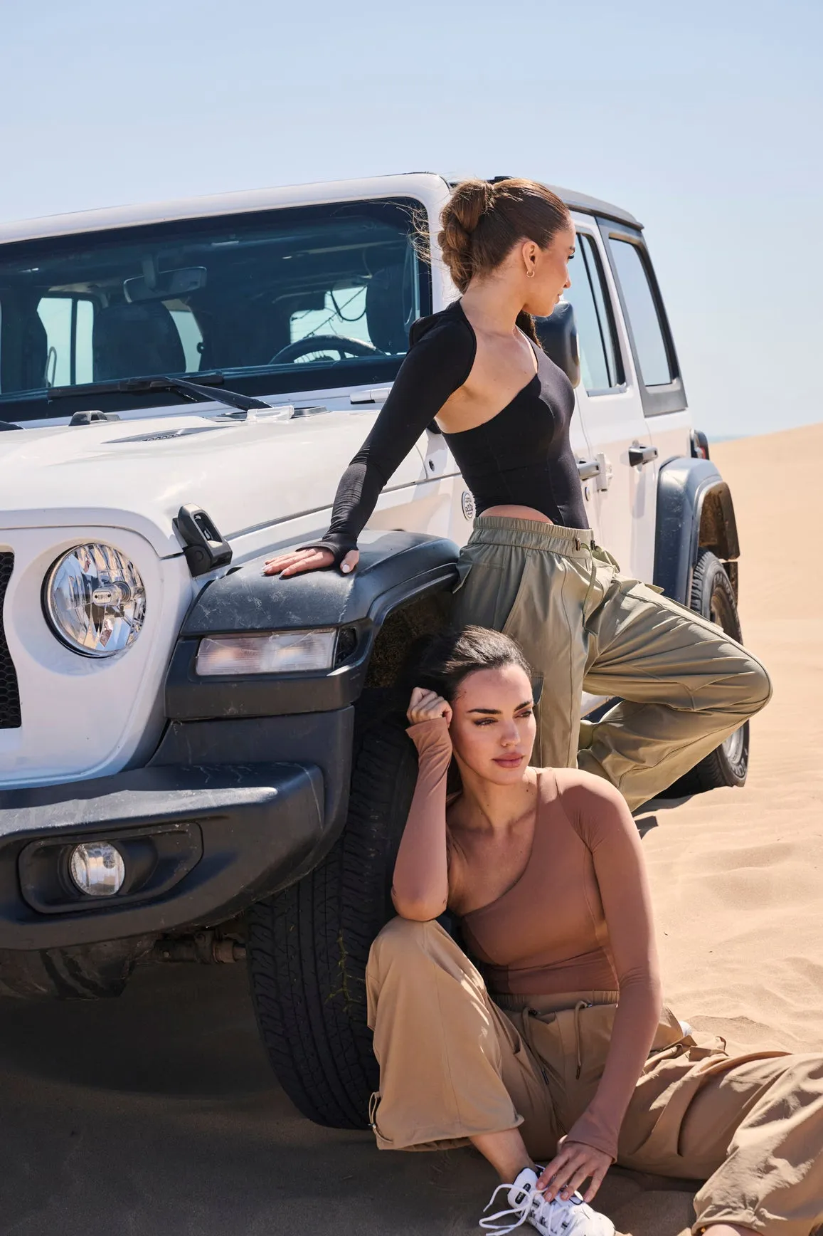 Unique Cut Long Sleeve Bodysuit sold by WISKII Active product image thumbnail 3