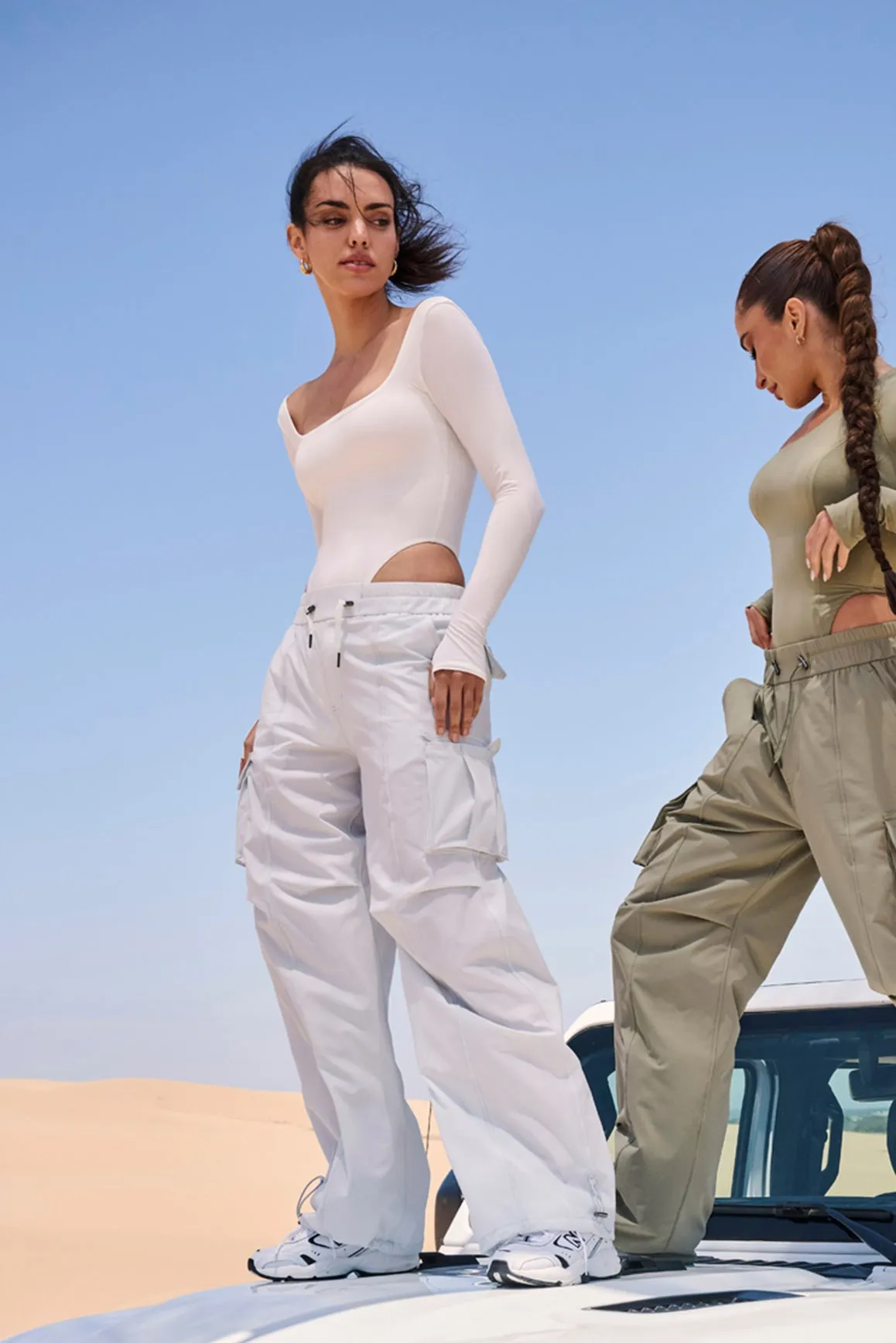 Scoop Neck Long Sleeve Bodysuit sold by WISKII Active product image thumbnail 5