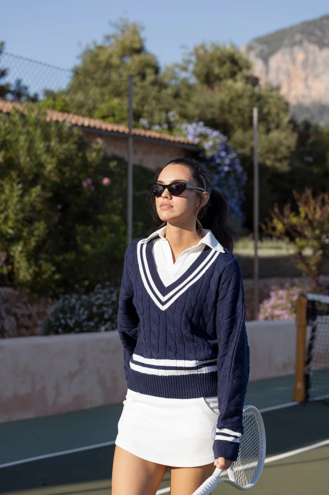 Varsity V-Neck Sweater sold by WISKII Active product image thumbnail 4