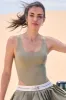 Scoop Neck Sleeveless Bodysuit sold by WISKII Active