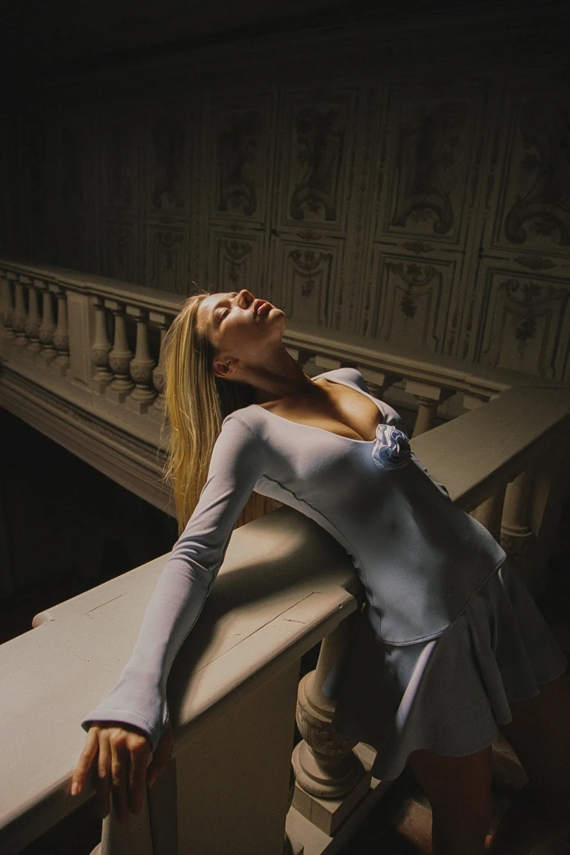 Floral V-Neck Ruffled Dress sold by WISKII Active product image thumbnail 5