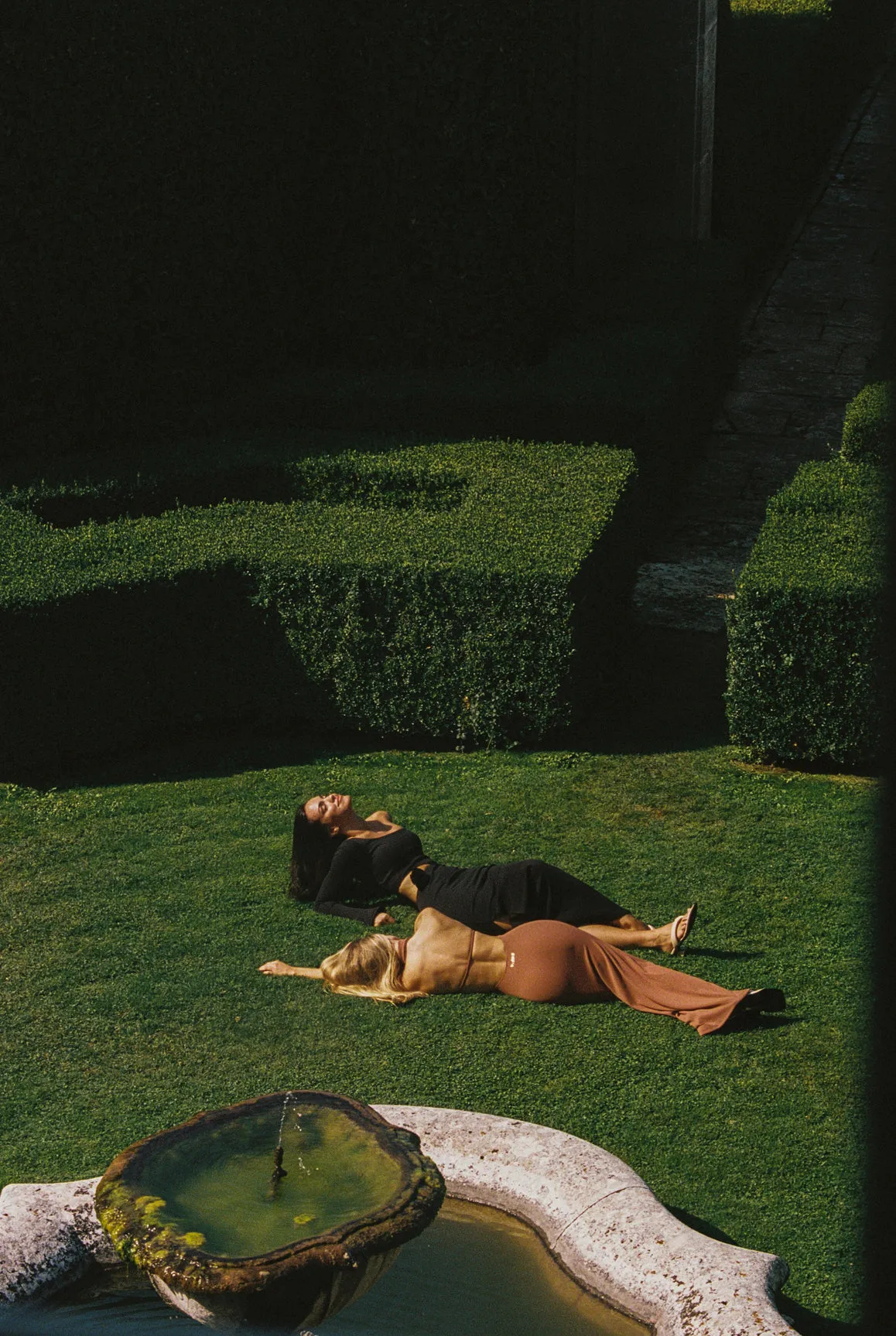 High Neck Open Back Floral Dress sold by WISKII Active product image thumbnail 3