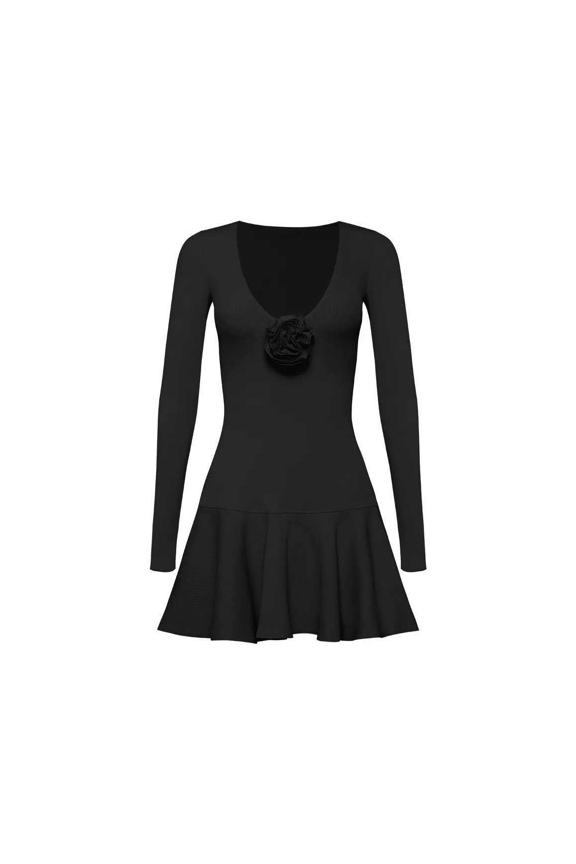 Floral V-Neck Ruffled Dress sold by WISKII Active