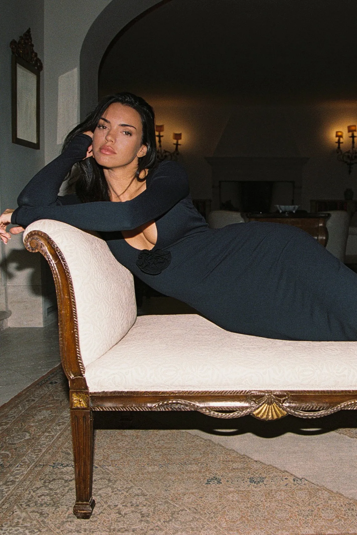 Floral V-Neck Long-Sleeve Dress sold by WISKII Active