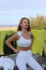 One-Shoulder Floral Bra sold by WISKII Active