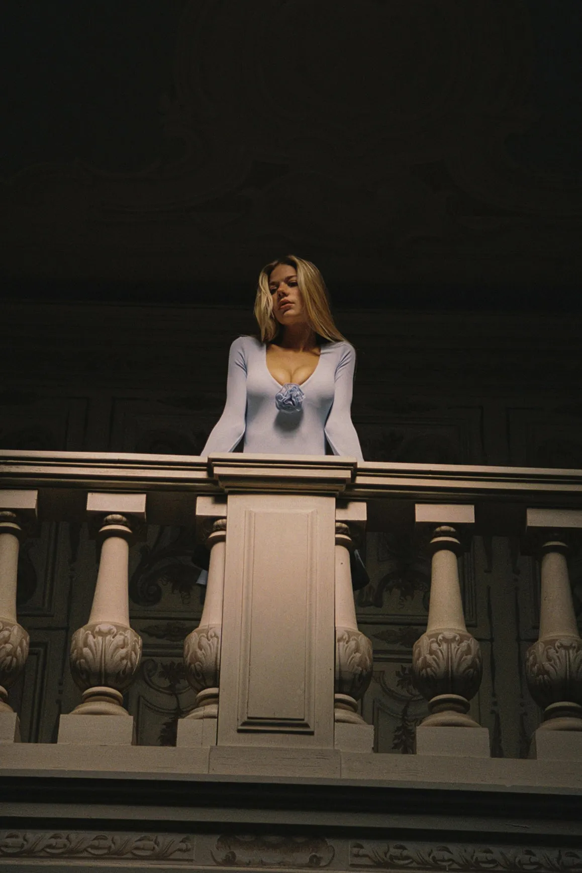 Floral V-Neck Ruffled Dress sold by WISKII Active product image thumbnail 4