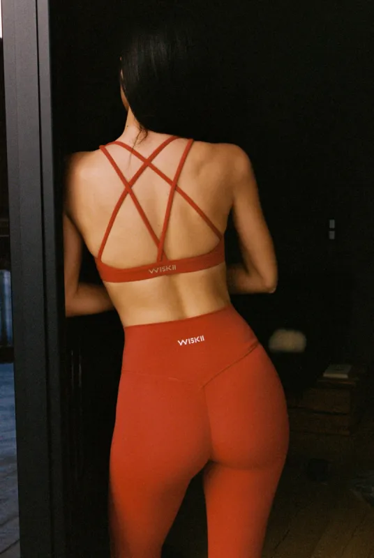 Scoop Neck Crossback Bra sold by WISKII Active