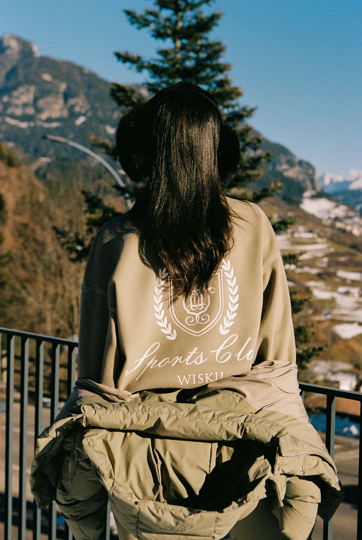 Retro Warm V-Neck Sweatshirt sold by WISKII Active product image thumbnail 2