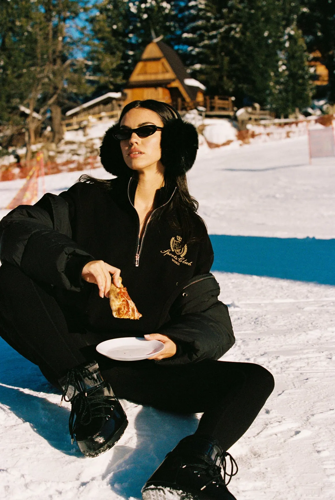 Retro Warm Half-Zip Polo Sweatshirt sold by WISKII Active product image thumbnail 4