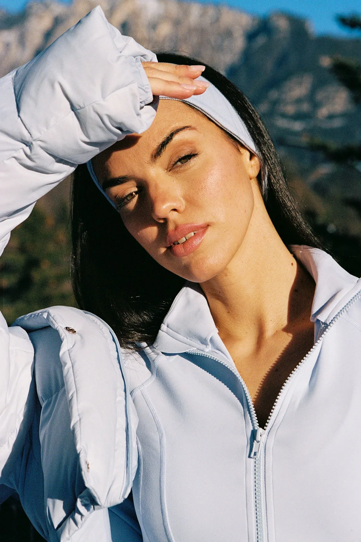 Double Zip Slim Fit Active Jacket sold by WISKII Active product image thumbnail 5