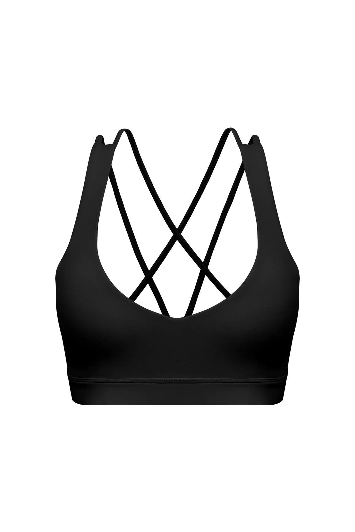 Scoop Neck Crossback Bra sold by WISKII Active