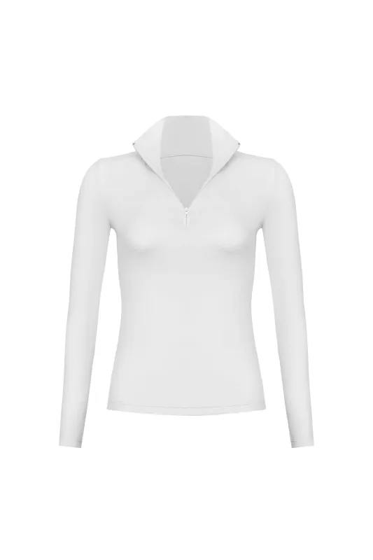Long Sleeve Half Zip Top sold by WISKII Active
