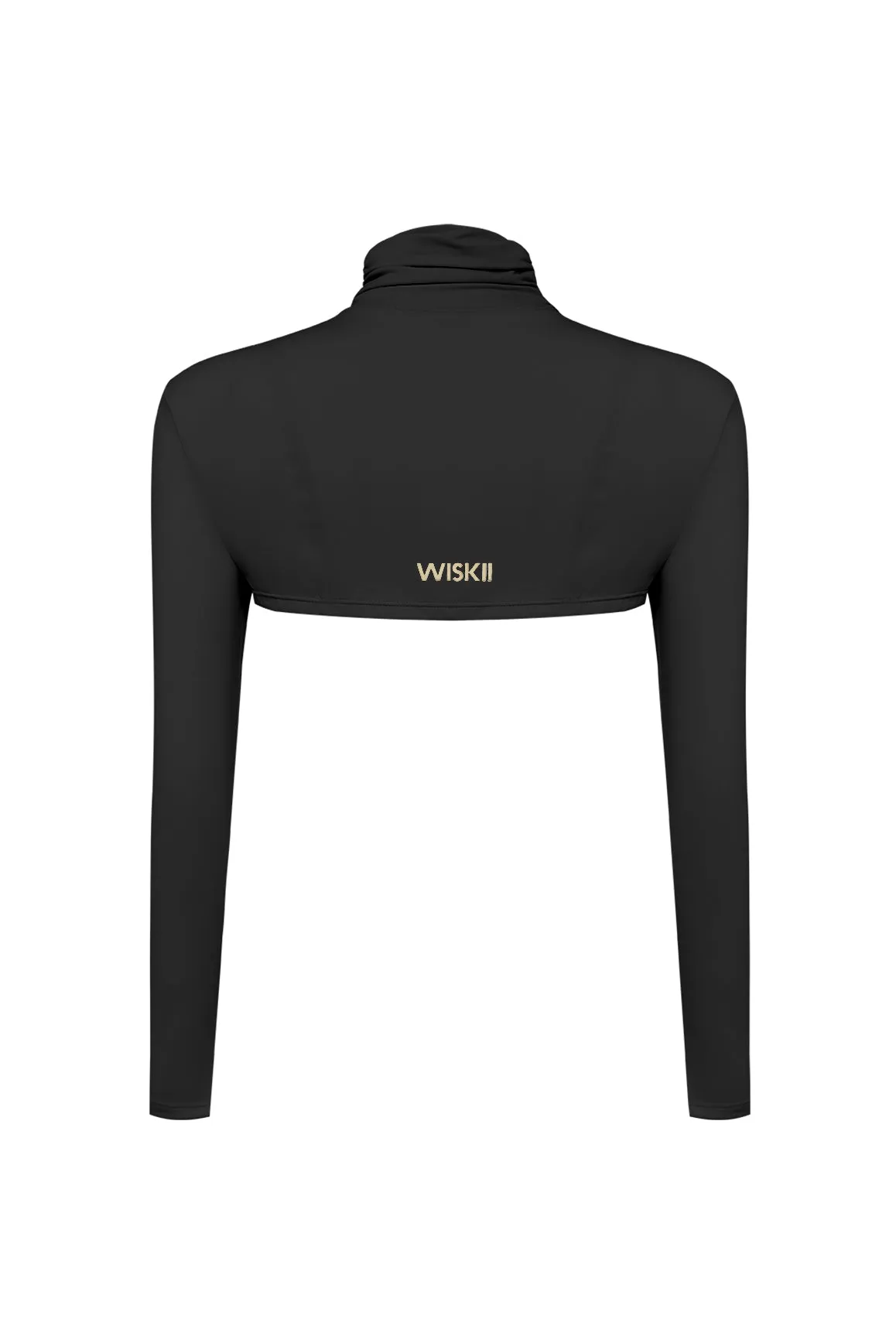 Long Sleeve High Neck Layering Top sold by WISKII Active product image thumbnail 2