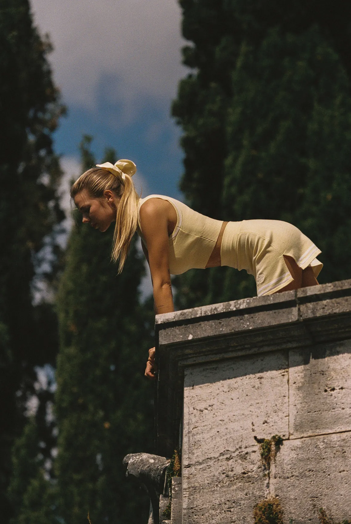 Mirto Knit Mini Skirt sold by WISKII Active product image thumbnail 3