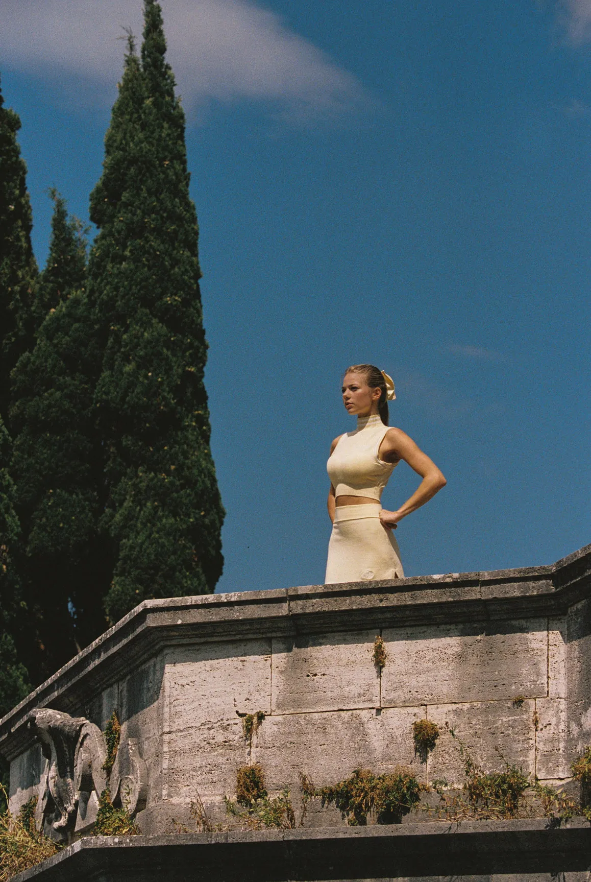 Mirto Knit Mini Skirt sold by WISKII Active product image thumbnail 5