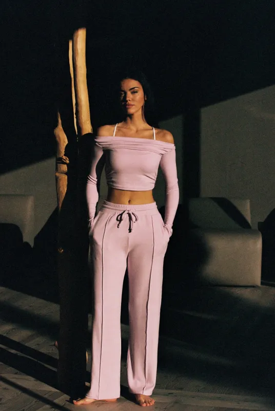 High-waist Lounge Wide-leg Pant sold by WISKII Active