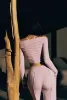 Off Shoulder Long Sleeve Pleated Crop Top sold by WISKII Active