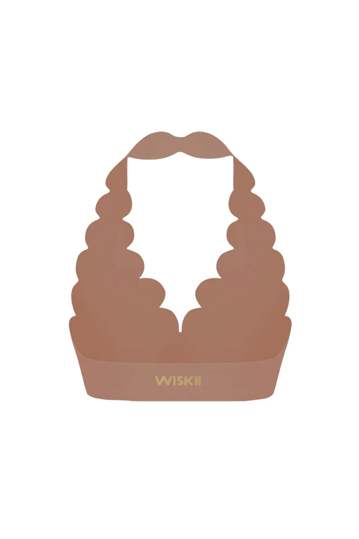 V-Cut Scallop Halter Bra sold by WISKII Active product image thumbnail 2