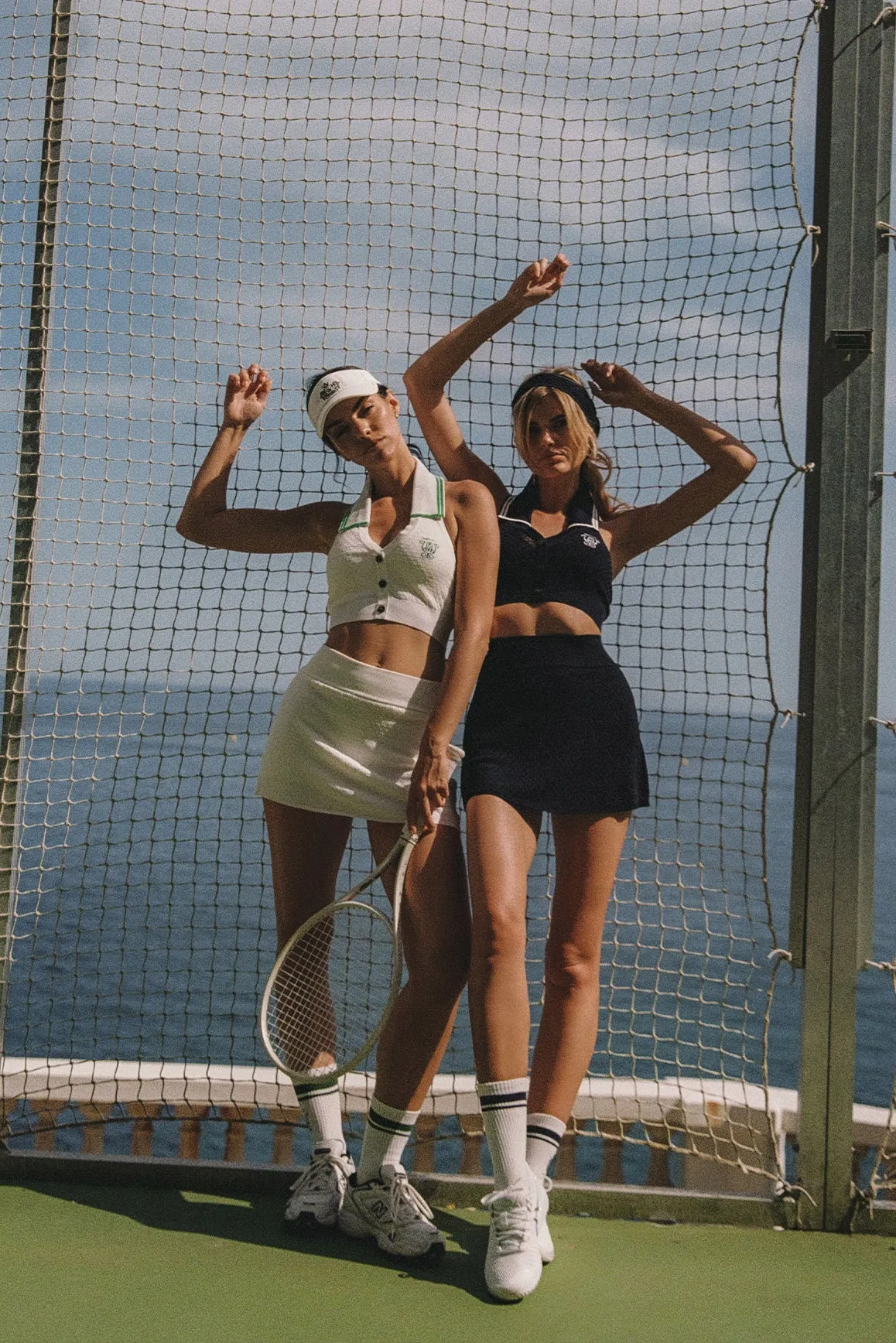 Riviera Jacquard Knit Polo Tank Top sold by WISKII Active product image thumbnail 5