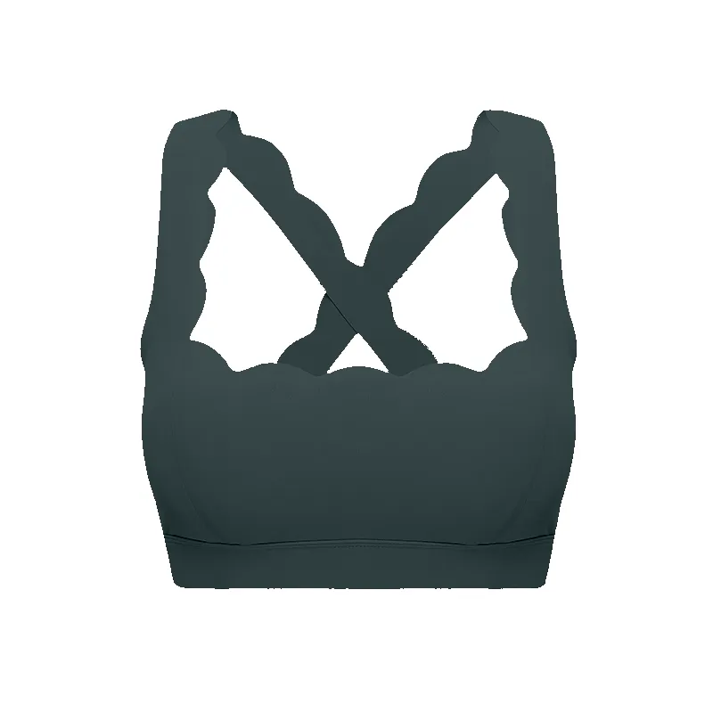 Cross Back Sports Bra sold by WISKII Active